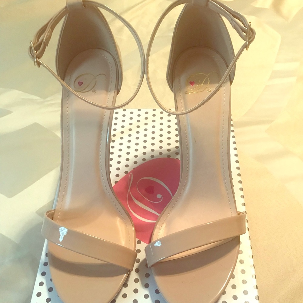 Nude Sandal Heels